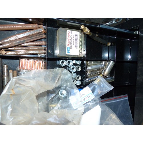 608 - Vulcan welding cabinet with contents