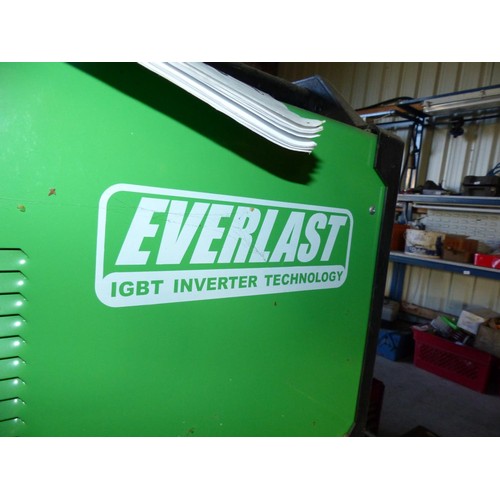 609 - Everlast powertig 255 ext 1 GBT inverter technology welder – as found - to be tested rewired and ins... 