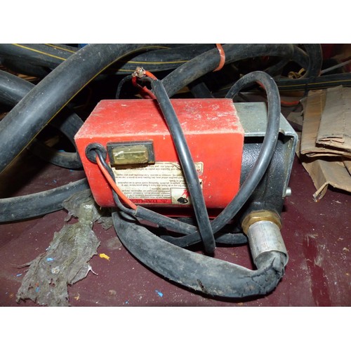 620 - 12 V fuel pump system, incl hose & nozzles etc