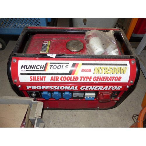 638 - Munich silent air cooled generator - model MT8500W