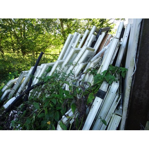 681 - Large qty of various PVC windows/frames etc