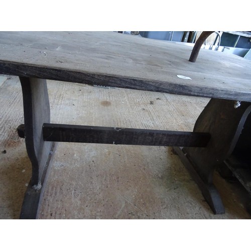 726 - Large rectangular pub table