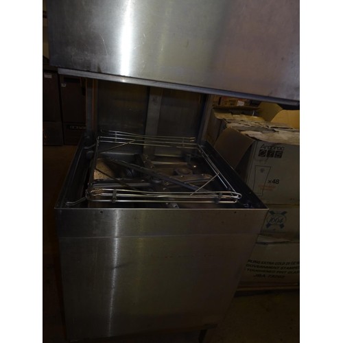 759 - Hobart stainless steel industrial washer – sold for spares