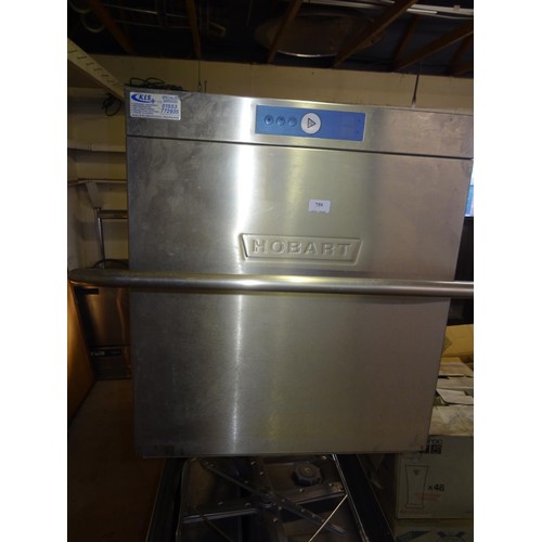 759 - Hobart stainless steel industrial washer – sold for spares