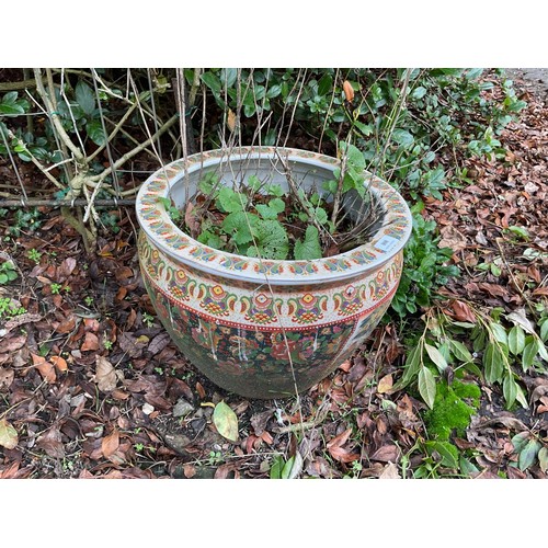 808 - Chinese fishbowl/planter