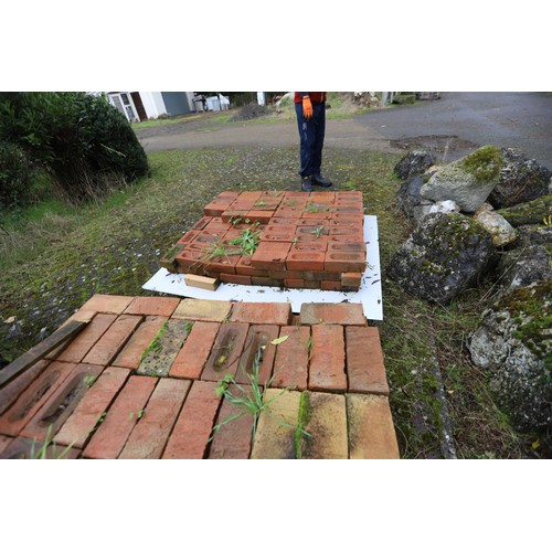 377 - 3 x pallets of bricks