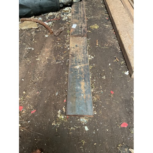 415 - 2 x large flat bar steel 4”wide