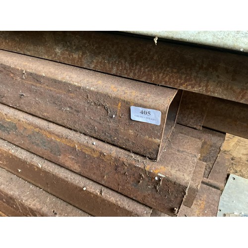 405 - Large selection of box steel