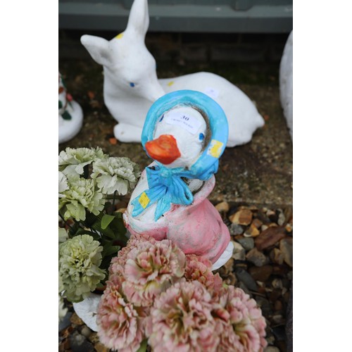 30 - Mother goose garden planter