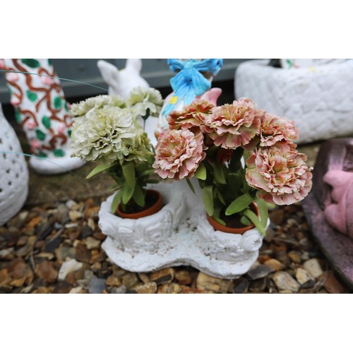 30 - Mother goose garden planter