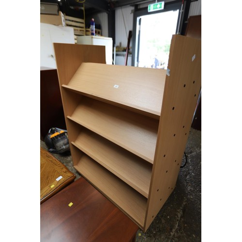 93 - Double sided bookcase