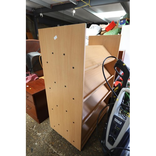 93 - Double sided bookcase