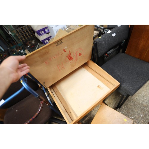 120 - Vintage child's desk & chair