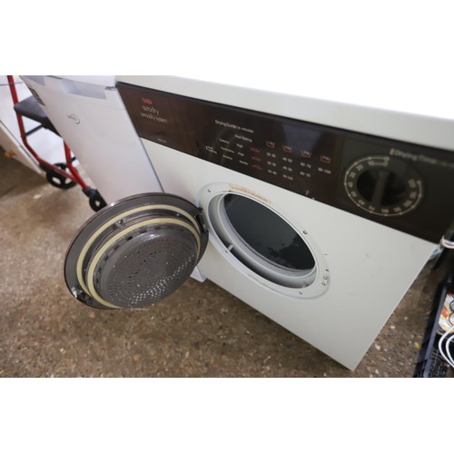 162 - Creda tumble dryer - warranted until 12 noon Tuesday following the above sale