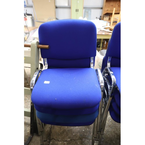 198 - 4 metal frame chairs