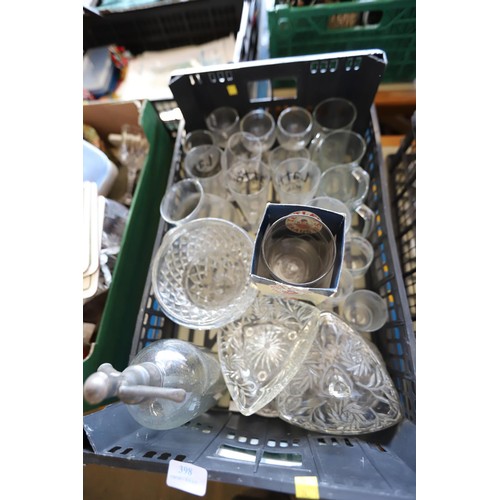 316 - Box of glasses syphon Norwich