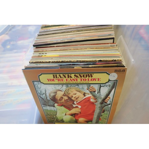 319 - Box of LP records