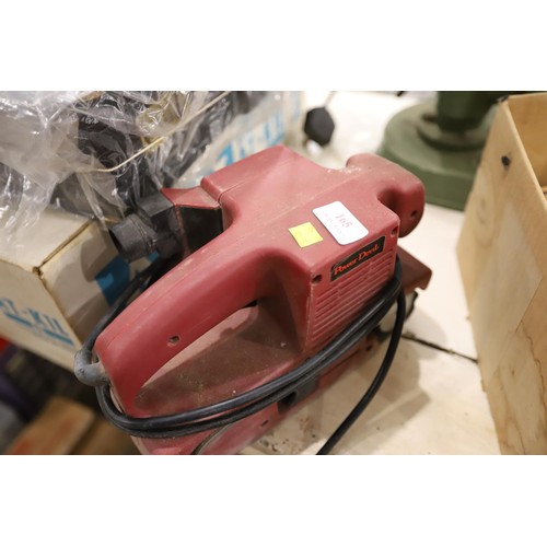 165 - Power Devils sander-warranted until 12 noon Tuesday following the above sale