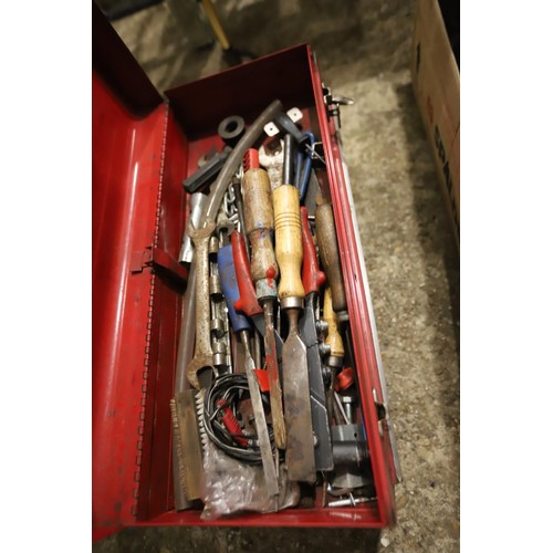 228 - American pro tool box with tools