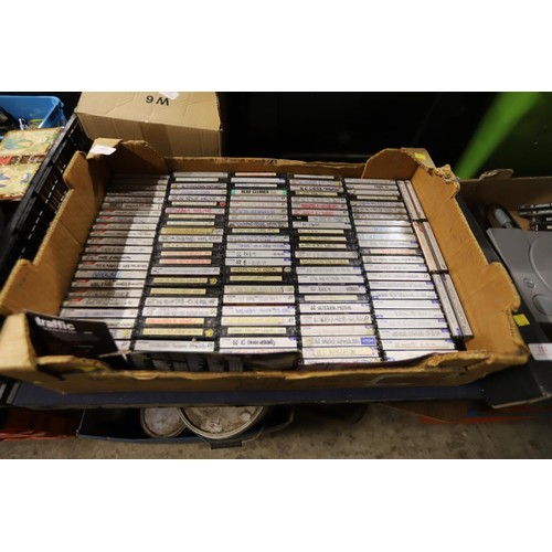 255 - 100+ re-recordable cassettes/tapes - drum & bass, hardcore, jungle, DJ sets, etc