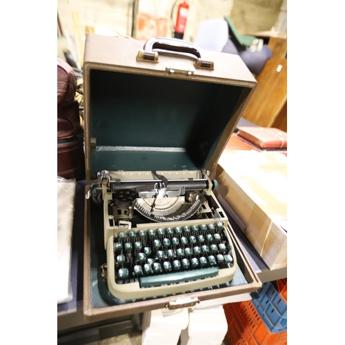 269 - Cased vintage typewriter