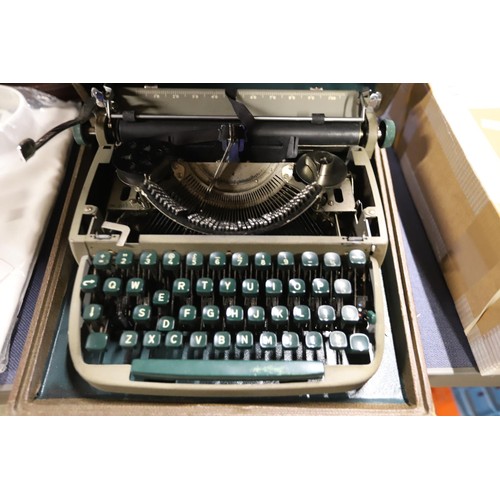 269 - Cased vintage typewriter