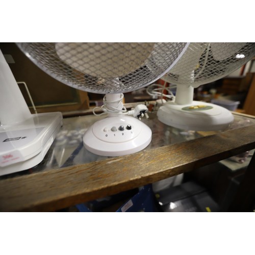 306 - 3x desktop fans - warranted until 12 noon Tuesday following the above sale