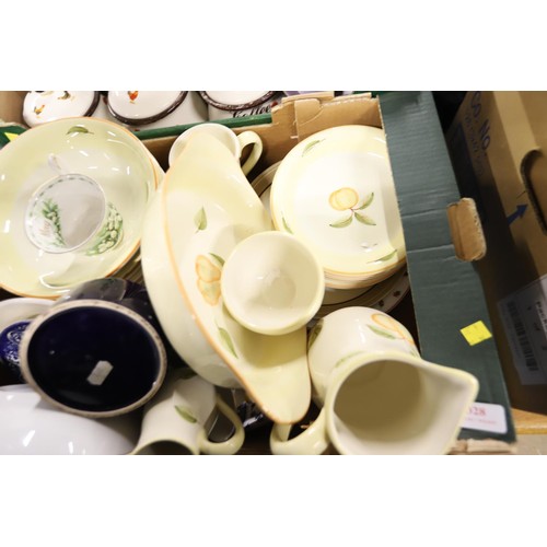 328 - 2 boxes of crockery