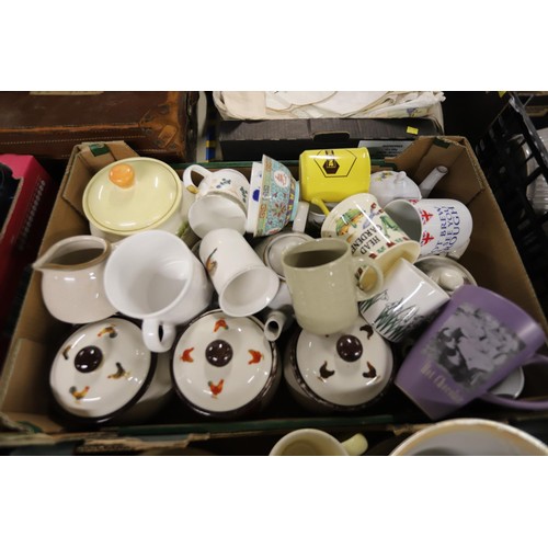 328 - 2 boxes of crockery