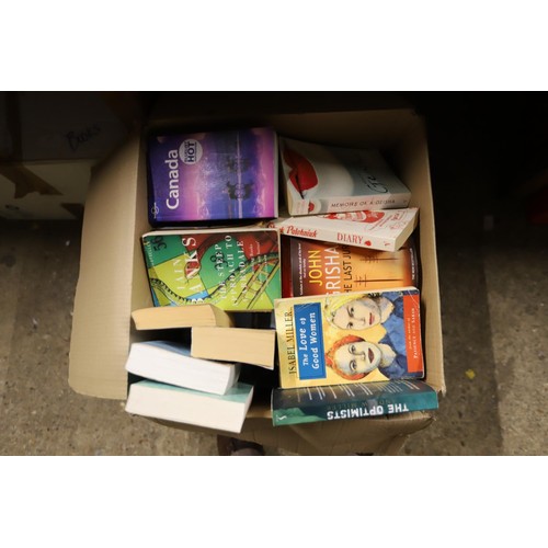 375 - 5 x boxes of books