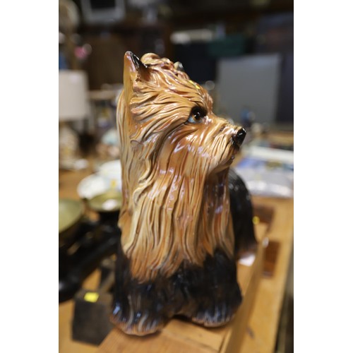 420 - Large Yorkshire terrier figure