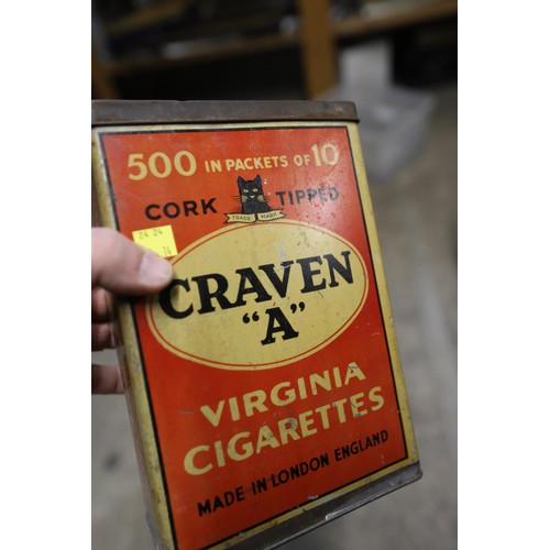 435 - Craven 'A' cigarette tin