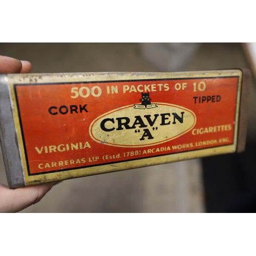 435 - Craven 'A' cigarette tin