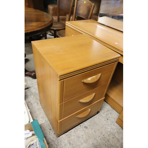 684 - Alstons wardrobe, dressing table, 2 bedside cabinets