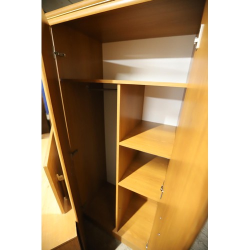 684 - Alstons wardrobe, dressing table, 2 bedside cabinets