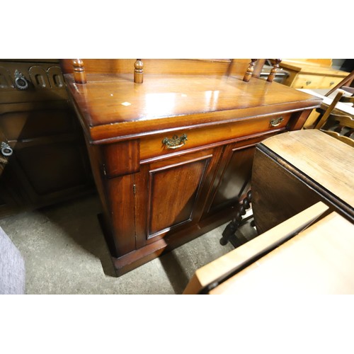 590 - Antique mirror back chiffonier