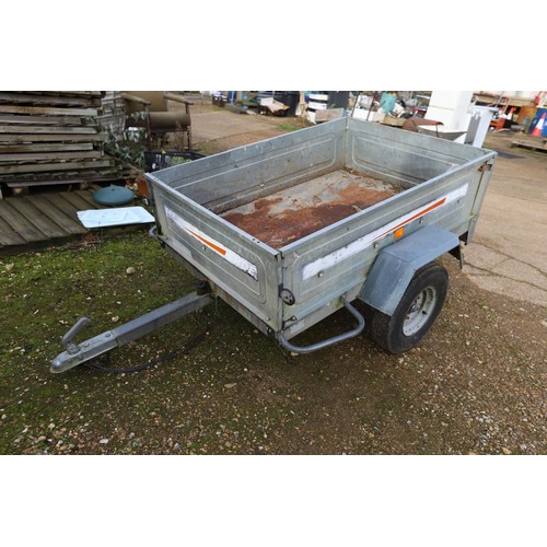 5 - Erde 142 tipping trailer