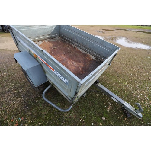 5 - Erde 142 tipping trailer