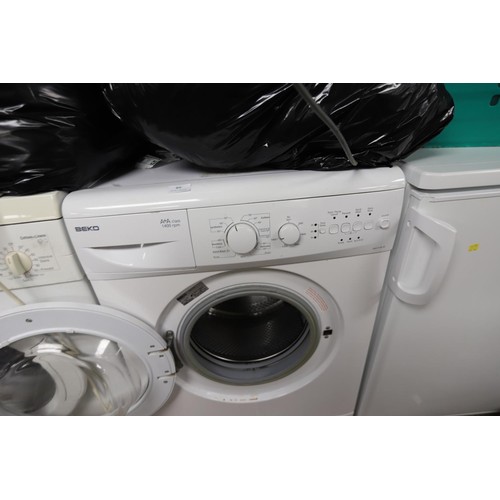 89 - Beko washing machine - warranted until 12 noon Tuesday following the above sale