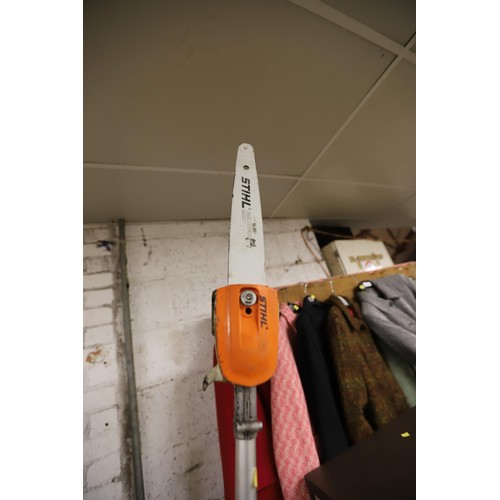 91 - Stihl petrol multi tool