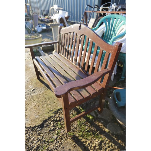 31 - Wooden garden bench