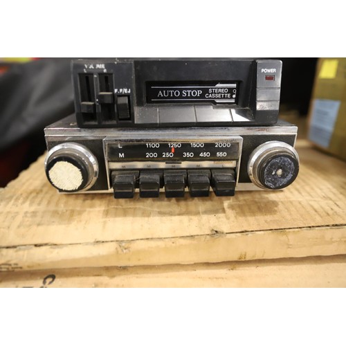 119 - 2 vintage car radios