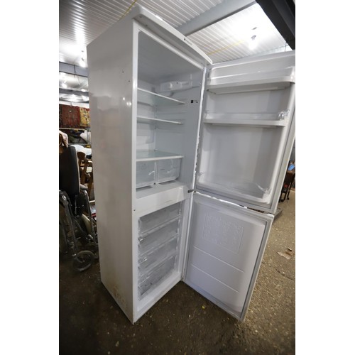 156 - Hotpoint first edition fridge/freezer - warranted until 12 noon Tuesday following the above sale