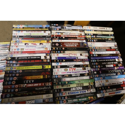 238 - 5 boxes of DVDs