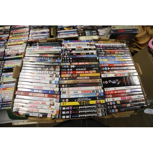 266 - 5 boxes of DVDs