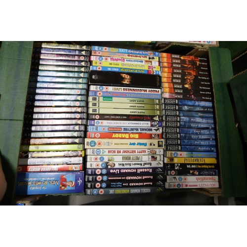 266 - 5 boxes of DVDs