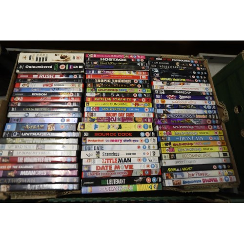 266 - 5 boxes of DVDs