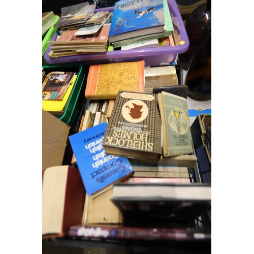 269 - 5 boxes of books