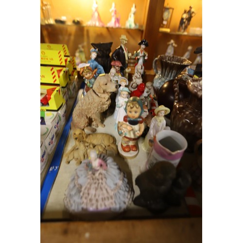 494 - Mixed figurines, animals, etc