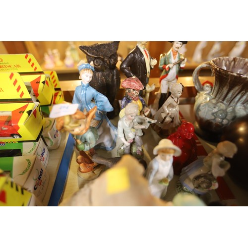 494 - Mixed figurines, animals, etc